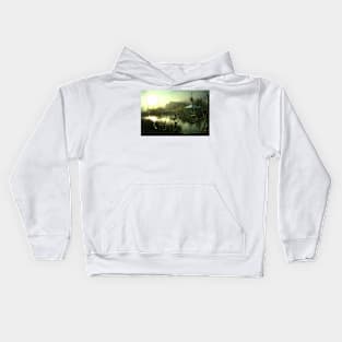 Light Through Mist Kids Hoodie